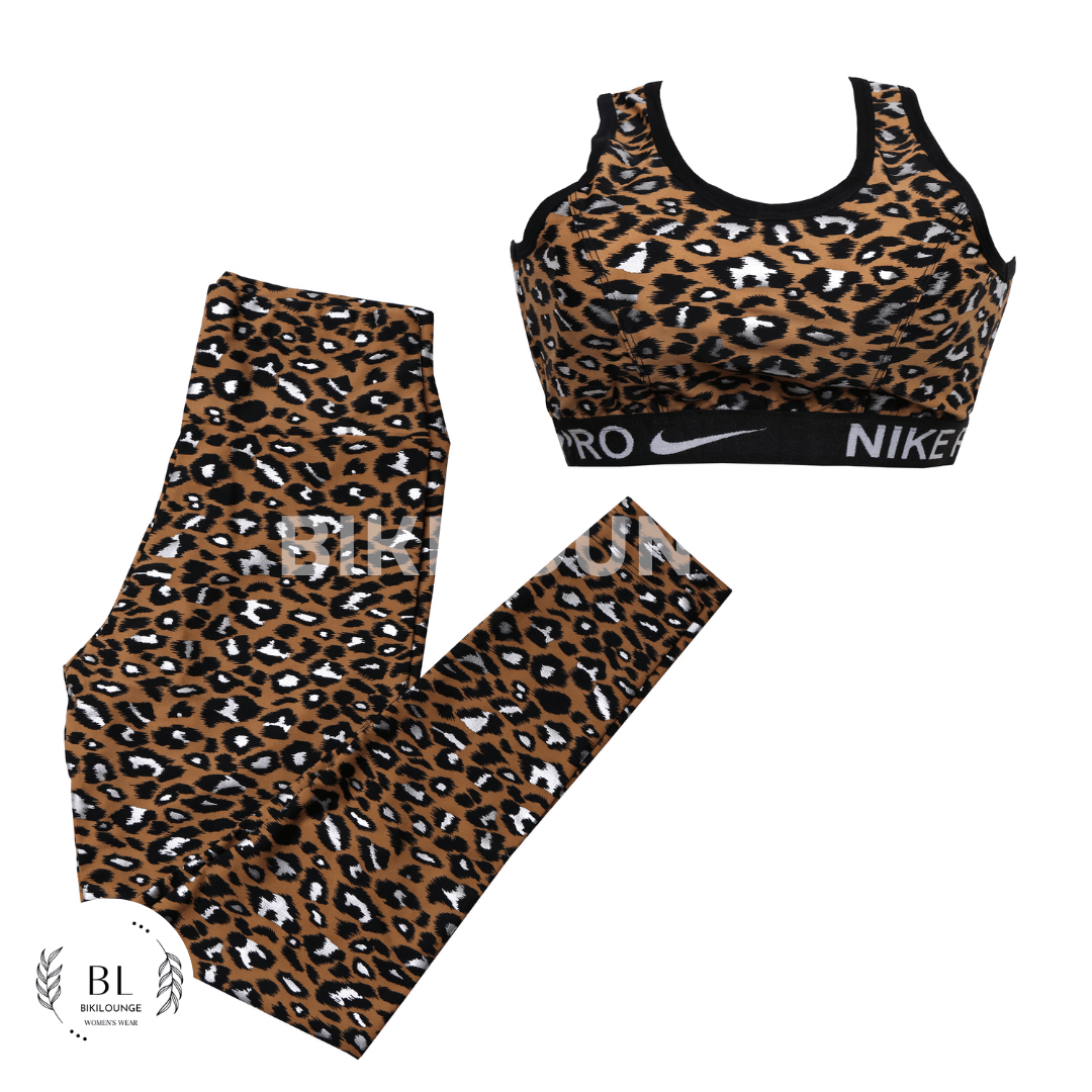 sport bra and legging set
